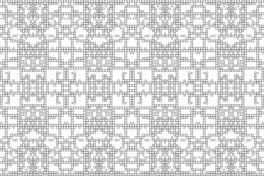 Soyut arkaplan. Monokrom dokusu. Beyaz arkaplanda siyah beyaz çizgiler.