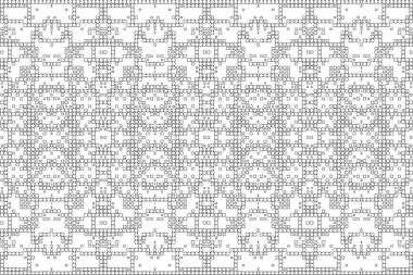 Soyut arkaplan. Monokrom dokusu. Beyaz arkaplanda siyah beyaz çizgiler.