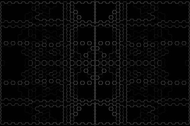 Soyut arkaplan. Monokrom dokusu. Beyaz arkaplanda siyah beyaz çizgiler.