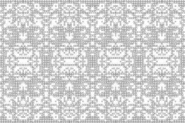 Soyut arkaplan. Monokrom dokusu. Beyaz arkaplanda siyah beyaz çizgiler.