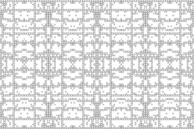 Soyut arkaplan. Monokrom dokusu. Beyaz arkaplanda siyah beyaz çizgiler.