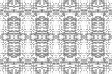 Soyut arkaplan. Monokrom dokusu. Beyaz arkaplanda siyah beyaz çizgiler.