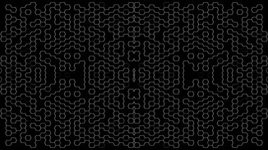 Soyut arkaplan. Monokrom dokusu. Beyaz arkaplanda siyah beyaz çizgiler.