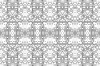 Soyut arkaplan. Monokrom dokusu. Beyaz arkaplanda siyah beyaz çizgiler.