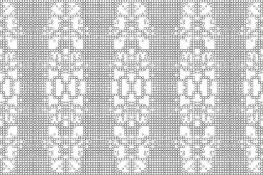 Soyut arkaplan. Monokrom dokusu. Beyaz arkaplanda siyah beyaz çizgiler.