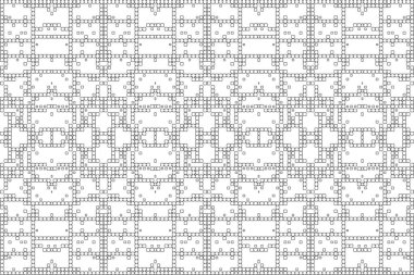 Soyut arkaplan. Monokrom dokusu. Beyaz arkaplanda siyah beyaz çizgiler.