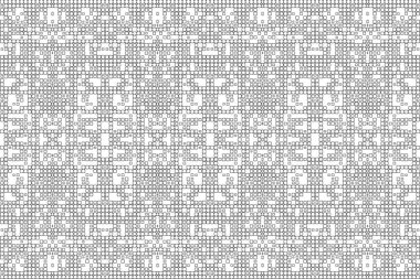 Soyut arkaplan. Monokrom dokusu. Beyaz arkaplanda siyah beyaz çizgiler.