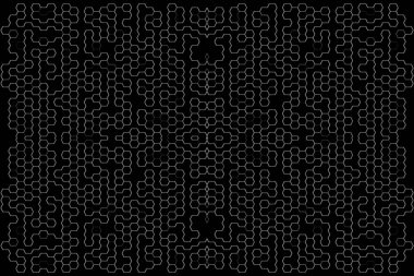 Soyut arkaplan. Monokrom dokusu. Beyaz arkaplanda siyah beyaz çizgiler.