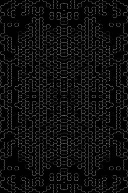 Soyut arkaplan. Monokrom dokusu. Beyaz arkaplanda siyah beyaz çizgiler.