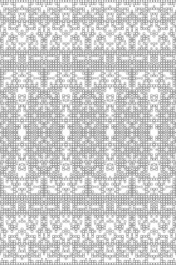 Soyut arkaplan. Monokrom dokusu. Beyaz arkaplanda siyah beyaz çizgiler.