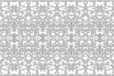 Soyut arkaplan. Monokrom dokusu. Beyaz arkaplanda siyah beyaz çizgiler.