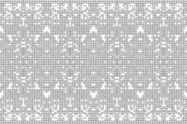 Soyut arkaplan. Monokrom dokusu. Beyaz arkaplanda siyah beyaz çizgiler.