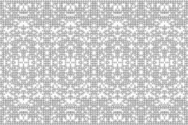 Soyut arkaplan. Monokrom dokusu. Beyaz arkaplanda siyah beyaz çizgiler.