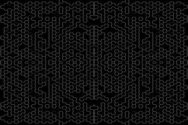 Soyut arkaplan. Monokrom dokusu. Beyaz arkaplanda siyah beyaz çizgiler.