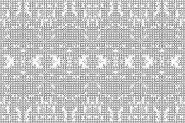 Soyut arkaplan. Monokrom dokusu. Beyaz arkaplanda siyah beyaz çizgiler.