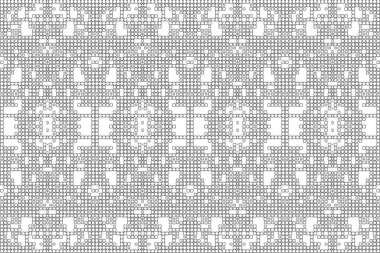 Soyut arkaplan. Monokrom dokusu. Beyaz arkaplanda siyah beyaz çizgiler.