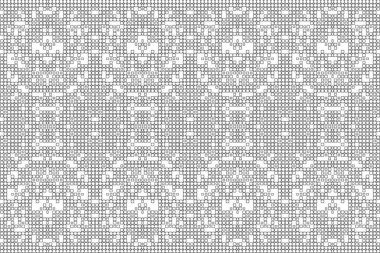 Soyut arkaplan. Monokrom dokusu. Beyaz arkaplanda siyah beyaz çizgiler.