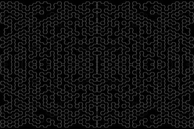 Soyut arkaplan. Monokrom dokusu. Beyaz arkaplanda siyah beyaz çizgiler.