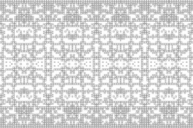 Soyut arkaplan. Monokrom dokusu. Beyaz arkaplanda siyah beyaz çizgiler.