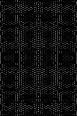 Soyut arkaplan. Monokrom dokusu. Beyaz arkaplanda siyah beyaz çizgiler.