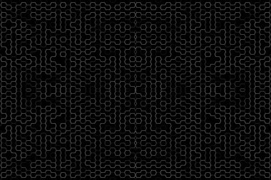 Soyut arkaplan. Monokrom dokusu. Beyaz arkaplanda siyah beyaz çizgiler.