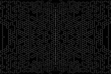 Soyut arkaplan. Monokrom dokusu. Beyaz arkaplanda siyah beyaz çizgiler.