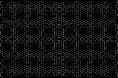 Soyut arkaplan. Monokrom dokusu. Beyaz arkaplanda siyah beyaz çizgiler.