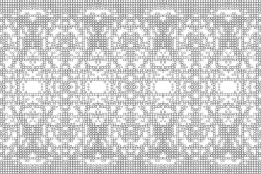 Soyut arkaplan. Monokrom dokusu. Beyaz arkaplanda siyah beyaz çizgiler.