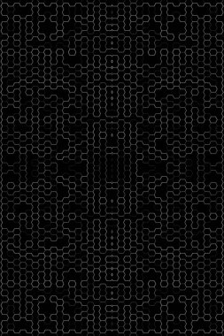 Soyut arkaplan. Monokrom dokusu. Beyaz arkaplanda siyah beyaz çizgiler.