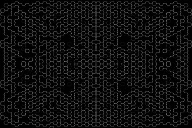 Soyut arkaplan. Monokrom dokusu. Beyaz arkaplanda siyah beyaz çizgiler.