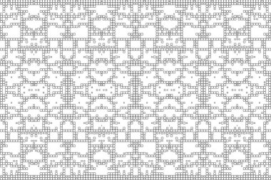 Soyut arkaplan. Monokrom dokusu. Beyaz arkaplanda siyah beyaz çizgiler.