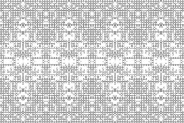 Soyut arkaplan. Monokrom dokusu. Beyaz arkaplanda siyah beyaz çizgiler.