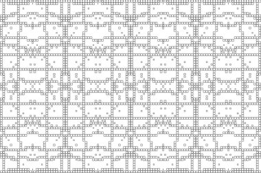 Soyut arkaplan. Monokrom dokusu. Beyaz arkaplanda siyah beyaz çizgiler.