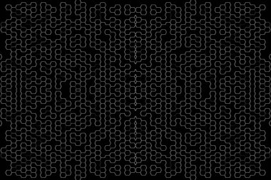 Soyut arkaplan. Monokrom dokusu. Beyaz arkaplanda siyah beyaz çizgiler.