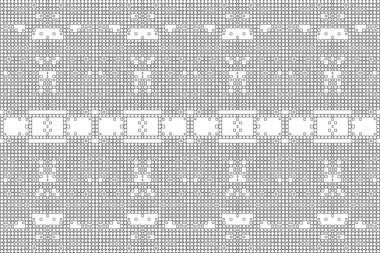 Soyut arkaplan. Monokrom dokusu. Beyaz arkaplanda siyah beyaz çizgiler.