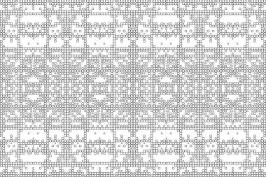 Soyut arkaplan. Monokrom dokusu. Beyaz arkaplanda siyah beyaz çizgiler.