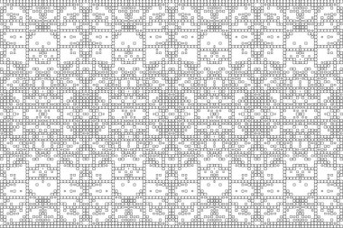 Soyut arkaplan. Monokrom dokusu. Beyaz arkaplanda siyah beyaz çizgiler.