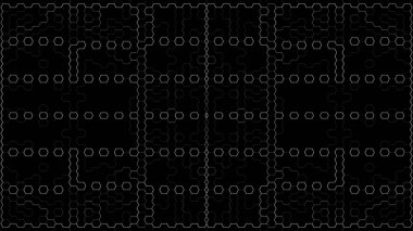 Soyut arkaplan. Monokrom dokusu. Beyaz arkaplanda siyah beyaz çizgiler.