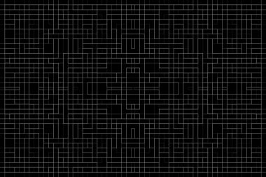 Soyut arkaplan. Monokrom dokusu. Beyaz arkaplanda siyah beyaz çizgiler.