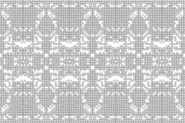 Soyut arkaplan. Monokrom dokusu. Beyaz arkaplanda siyah beyaz çizgiler.