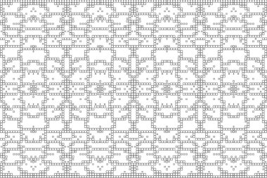 Soyut arkaplan. Monokrom dokusu. Beyaz arkaplanda siyah beyaz çizgiler.