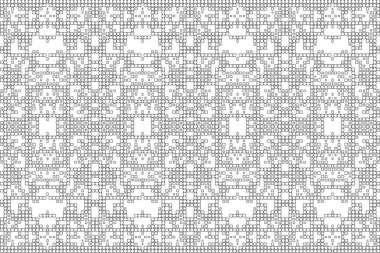 Soyut arkaplan. Monokrom dokusu. Beyaz arkaplanda siyah beyaz çizgiler.