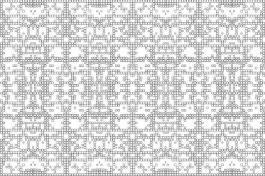 Soyut arkaplan. Monokrom dokusu. Beyaz arkaplanda siyah beyaz çizgiler.