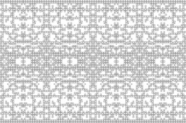 Soyut arkaplan. Monokrom dokusu. Beyaz arkaplanda siyah beyaz çizgiler.