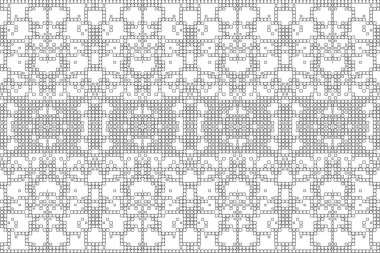 Soyut arkaplan. Monokrom dokusu. Beyaz arkaplanda siyah beyaz çizgiler.