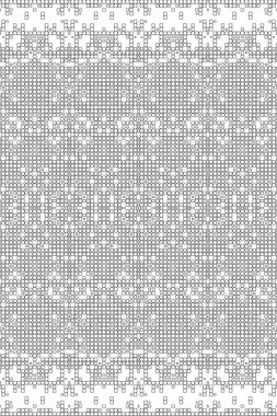 Soyut arkaplan. Monokrom dokusu. Beyaz arkaplanda siyah beyaz çizgiler.