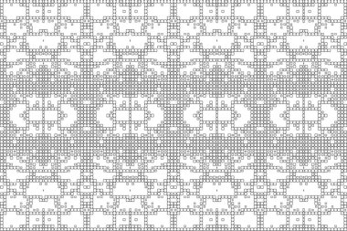 Soyut arkaplan. Monokrom dokusu. Beyaz arkaplanda siyah beyaz çizgiler.