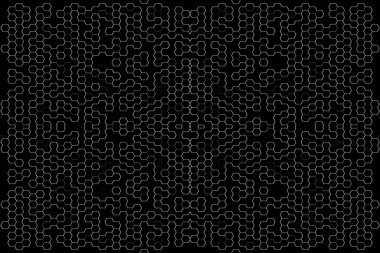 Soyut arkaplan. Monokrom dokusu. Beyaz arkaplanda siyah beyaz çizgiler.