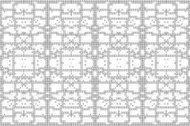 Soyut arkaplan. Monokrom dokusu. Beyaz arkaplanda siyah beyaz çizgiler.