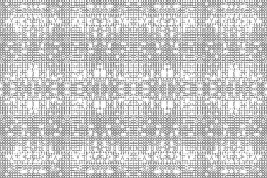 Soyut arkaplan. Monokrom dokusu. Beyaz arkaplanda siyah beyaz çizgiler.